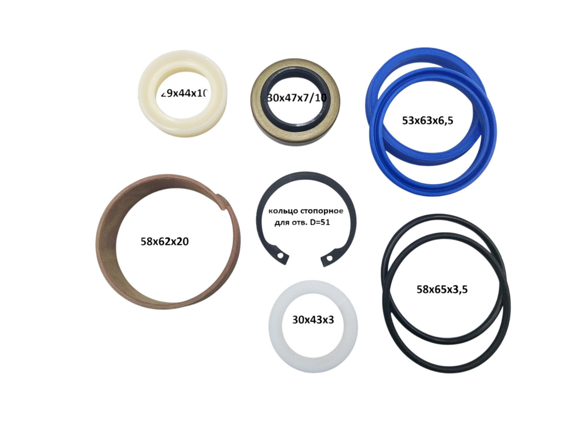 Р/к циліндра нахилу TCM 53х63х6,5 (tvh/ 486611)