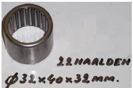 Підшипник гольчастий (d=32/40; b=32) керованого моста GS, (cpqd25) Heli [z94332; Fol./a-sk02-092a-1241a; tvh/7901597]