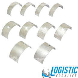 Комплект вкладишів корінних (STD) ДВЗ [c240] Isuzu [TCM/z5115100211; Fol./a-ec10-001a-0396a; e012-003-0396a]