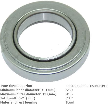 Підшипник вижимний (d=55/92; b=21) муфти зчеплення МКПП GS, Hangcha [9688211; Fol./a-th05-003a-0859a]