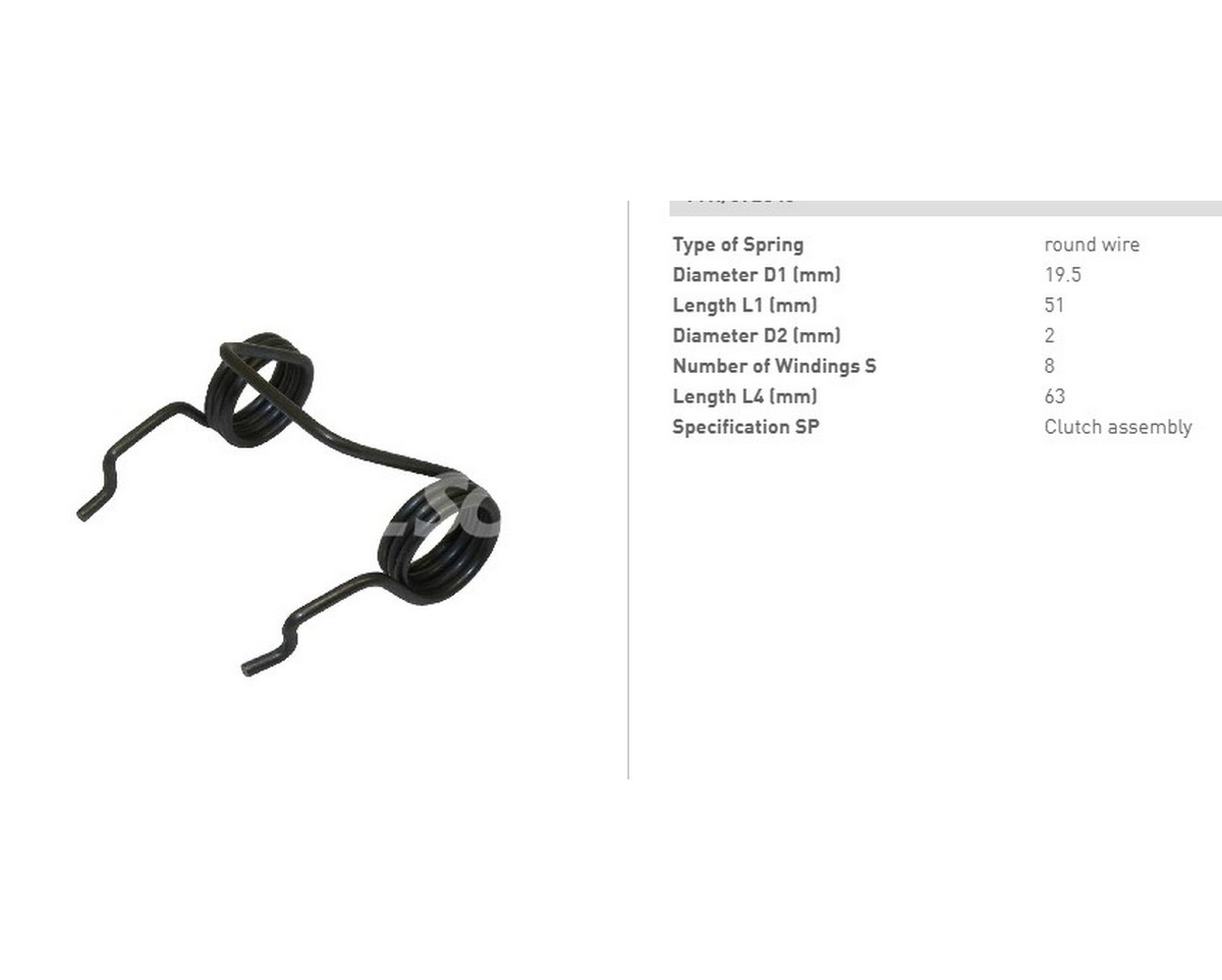 Пружина корзини зчеплення Mitsubishi