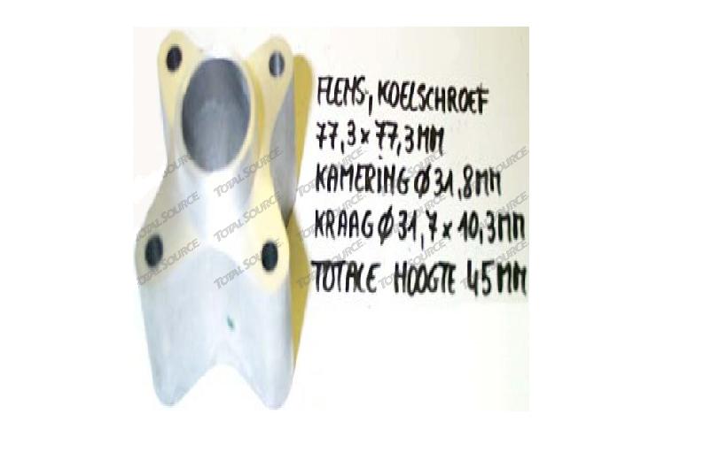 Фланець (дв.k15) приводу вентилятора