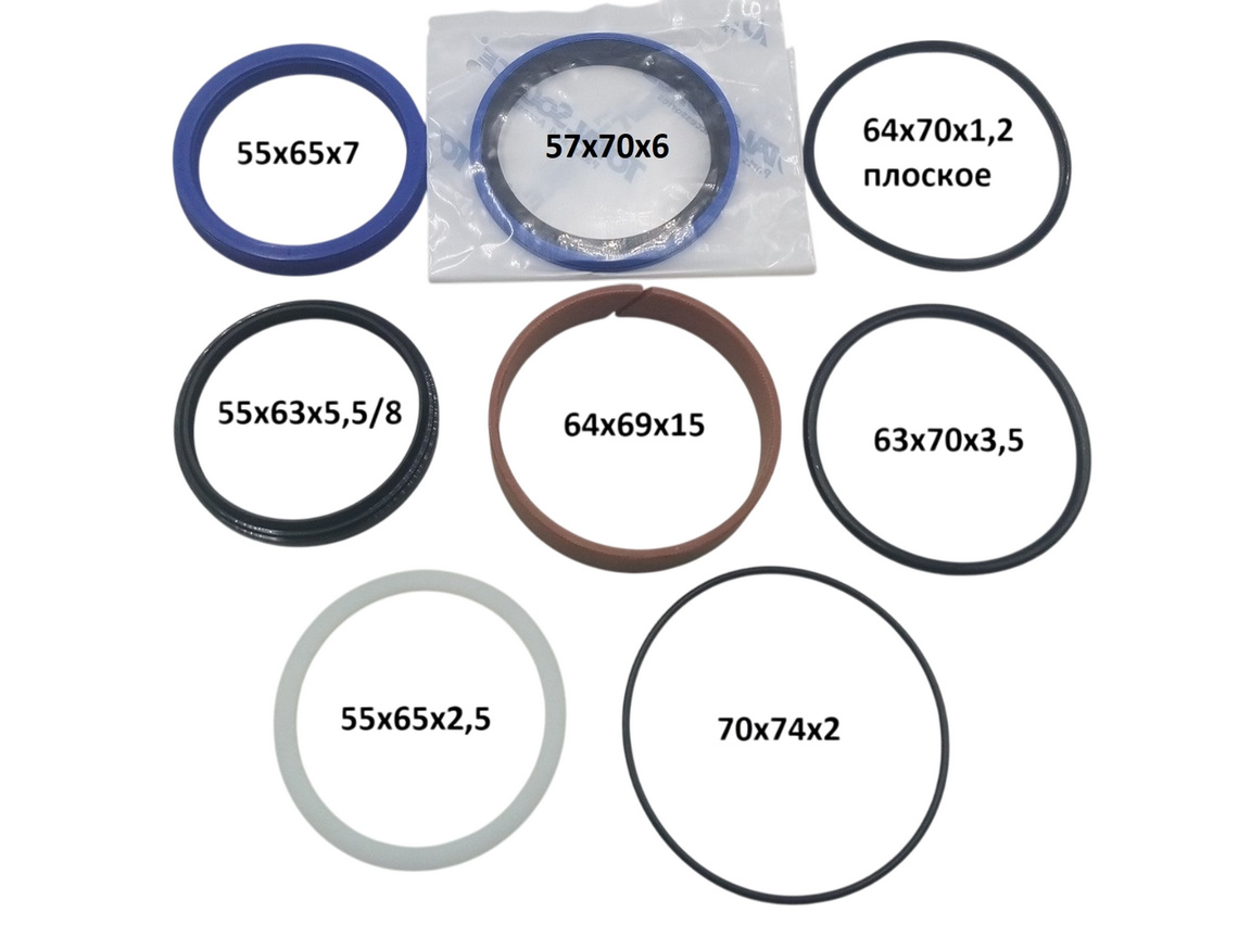 Р/к циліндра вільного ходу Caterpillar (272/9417600028) 55*65*7