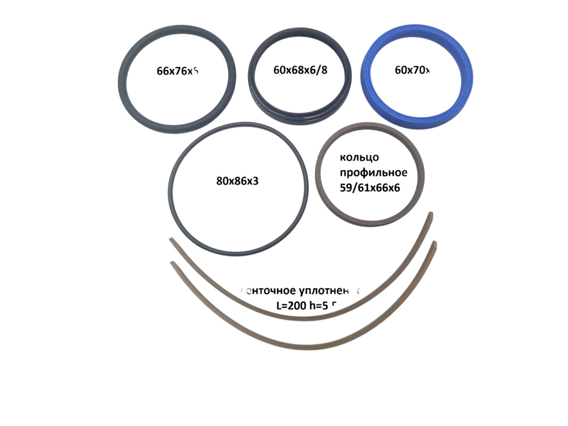 Р/к циліндра підйому бокового (60х70х7) Caterpillar NSP16N