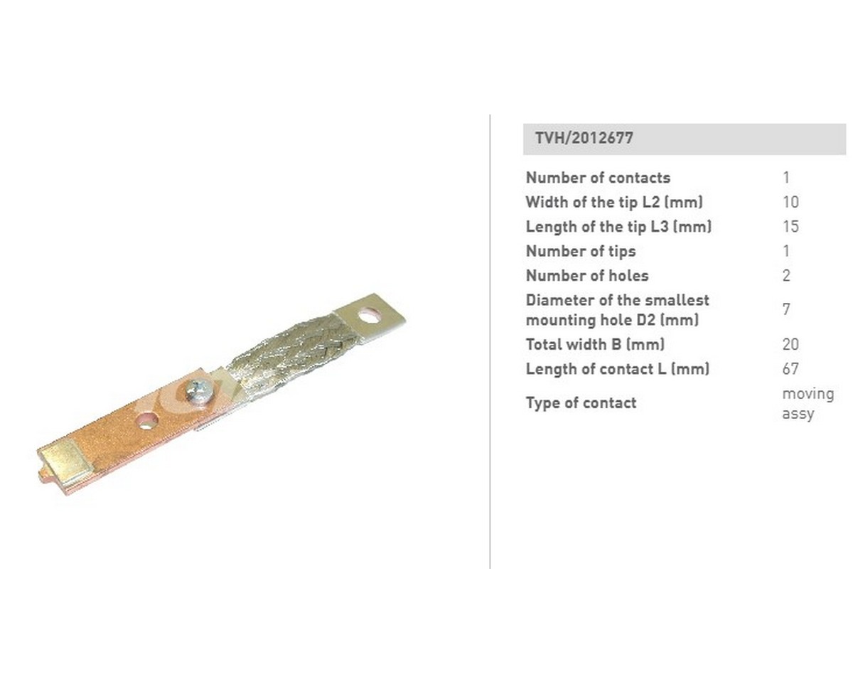 Контакт рухомий Toyota 6FB15.