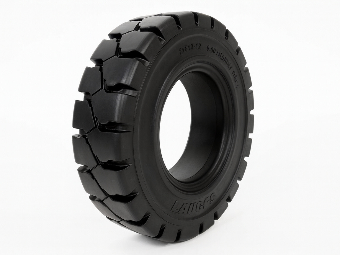Шина еластична LAUGFS 27x10-12 / 8.00G, з протектором