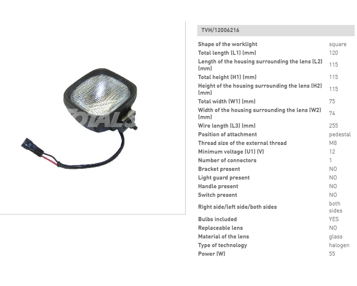 Фара передня Toyota (сер.7) на погр.