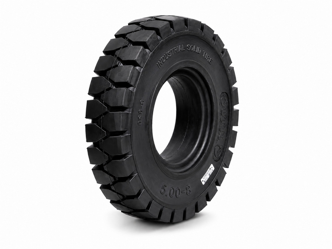 Шина еластична SOLID TIRE 5.00-8 / 3.00D, STD