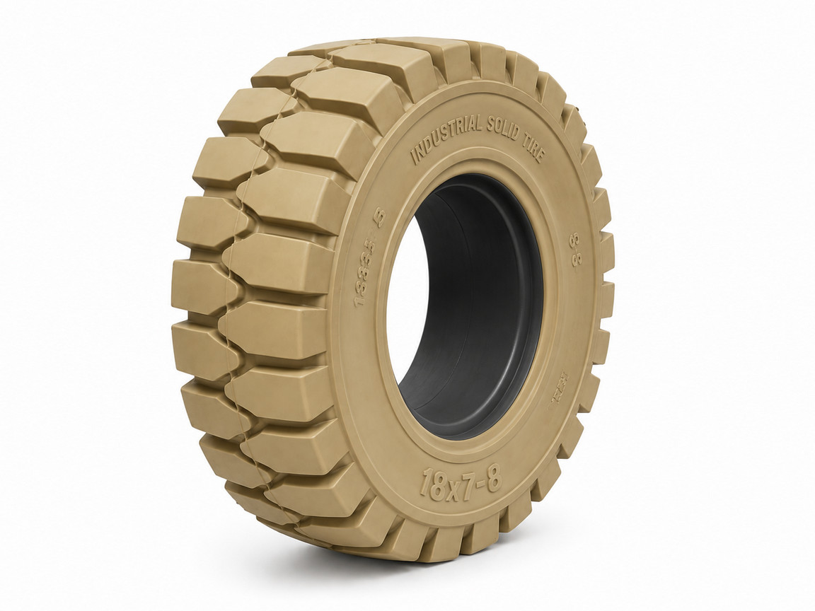 Шина еластична SOLID TIRE 18x7-8 / 180/70-8 / 4.33R, Click, Non-Marking