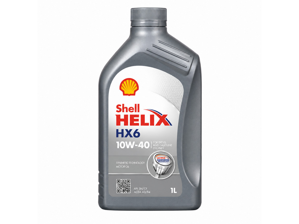 Олива моторна Shell Helix HX6 10W40 (Нідерланди), 1л