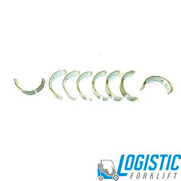 Комплект вкладишів шатунних (0,25) ДВЗ [4y] Toyota (058/132047601271) (Кап.4y)